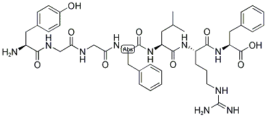 LEU-ENKEPHALIN-ARG-PHE Struktur