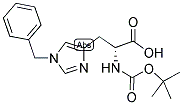 BOC-D-HIS(BZL)-OH Struktur