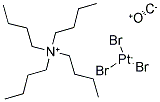 TETRA-N-BUTYLAMMONIUMTRIBROMOCARBONYLPLATINATE (II) Struktur