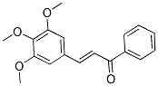 1-PHENYL-3-(3,4,5-TRIMETHOXYPHENYL)PROP-2-EN-1-ONE Struktur