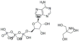 ADENOSINE 5'-TRIPHOSPHATE TRIS SALT Struktur