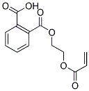 MONO-(ACRYLOYLOXYETHYL) PHTHALATE Struktur