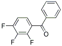 2,3,4-TRIFLUOROBENZOPHENONE Structure