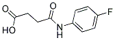 N-(4-FLUORO-PHENYL)-SUCCINAMIC ACID Struktur