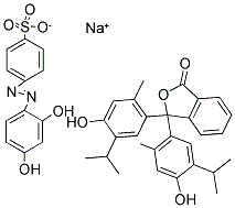 THYMOL VIOLET Struktur