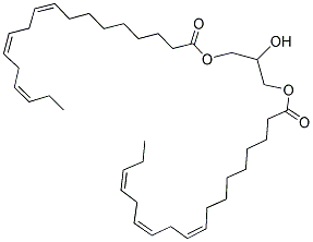 1,3-DILINOLENIN Struktur