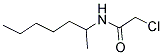 2-CHLORO-N-(1-METHYLHEXYL)ACETAMIDE Struktur