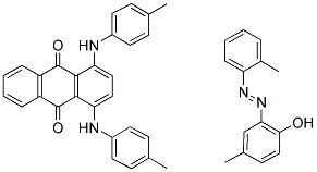 OIL SOLUBLE GREEN Struktur