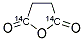 SUCCINIC ANHYDRIDE, [1,4-14C] Struktur
