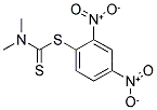 2,4-DINITROPHENYLDIMETHYL DITHIOCARBAMATE Struktur