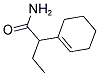 2-(1-CYCLOHEXENYL)BUTYRAMIDE Struktur