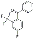 4-FLUORO-2-(TRIFLUOROMETHYL)BENZOPHENONE Struktur