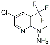 1-[5-CHLORO-3-(TRIFLUOROMETHYL)-2-PYRIDYL]-1-METHYLHYDRAZINE Struktur