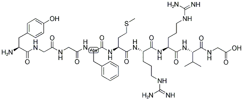 TYR-GLY-GLY-PHE-MET-ARG-ARG-VAL-GLY Struktur
