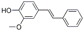 4-HYDROXY-3-METHOXYSTILBENE Struktur