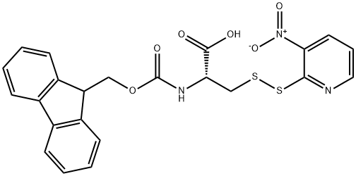 FMOC-CYS(NPYS)-OH Struktur