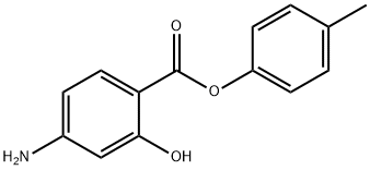 PARA-TOLYL 4-AMINOSALICYLATE Struktur