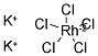 POTASSIUM PENTACHLORORHODATE (III) Struktur