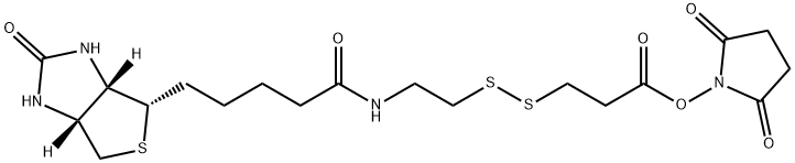 BIOTIN-X-NHS, WATER-SOLUBLE, CLEAVABLE Struktur