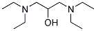 1,3-BIS-DIETHYLAMINO-PROPAN-2-OL Struktur