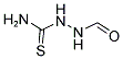 2-FORMYL-1-HYDRAZINECARBOTHIOAMIDE Struktur