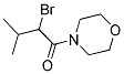 4-(2-BROMOISOVALERYL)-MORPHOLINE Struktur