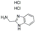 2-(AMMONIOMETHYL)-1H-3,1-BENZIMIDAZOLE 2HCL Struktur