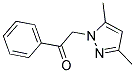 1-PHENACYL-3,5-DIMETHYLPYRAZOLE Struktur