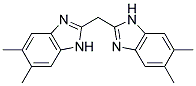 2,2'-METHYLENEBIS(5,6-DIMETHYLBENZIMIDAZOLE) Struktur