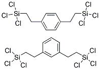 BIS(TRICHLOROSILYLETHYL)BENZENE Struktur