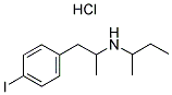 4-IODO-N-SEC-BUTYLAMPHETAMINE HYDROCHLORIDE Struktur