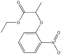 2-(2-NITRO-PHENOXY)-PROPIONIC ACID ETHYL ESTER Struktur