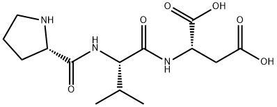 H-PRO-VAL-ASP-OH Struktur