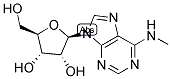 6-(METHYLAMINO)PURINE RIBOSIDE Struktur