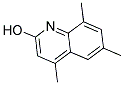 4,6,8-TRIMETHYL-2-HYDROXY QUINOLINE Struktur