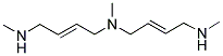 4,4'-BIS(METHYLAMINO)-N-METHYL-DI-2-BUTENYLAMINE Struktur