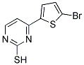 4-(5-BROMO-2-THIENYL)-2-PYRIMIDINETHIOL Struktur