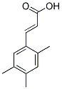 (2E)-3-(2,4,5-TRIMETHYLPHENYL)ACRYLIC ACID Struktur