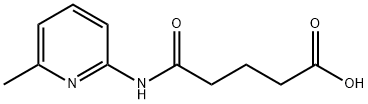 N-(6-METHYL-2-PYRIDYL)GLUTARAMIC ACID Struktur