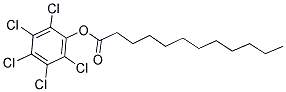 PENTACHLOROPHENOL DODECANOATE Struktur
