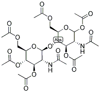 CHITOBIOSE OCTAACETATE Struktur