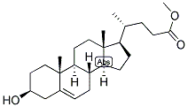 5-CHOLENIC ACID-3-BETA-OL METHYL ESTER Struktur