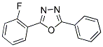 2-(2-FLUOROPHENYL)-5-PHENYL-1,3,4-OXADIAZOLE Struktur