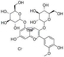 PEONIDIN-3,5-DIGLUCOSIDE CHLORIDE Struktur