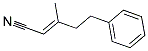 3-METHYL-5-PHENYL-PENT-2-ENENITRILE Struktur