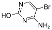 4-AMINO-5-BROMO-2-PYRIMIDINOL Struktur