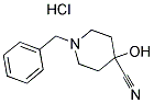 1-BENZYL-4-CYANO-4-HYDROXYPIPERIDINE HYDROCHLORIDE Struktur