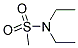 N,N-DIETHYL METHANE SULFONAMIDE Struktur