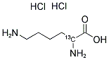 DL-LYSINE-2-13C DIHYDROCHLORIDE Struktur