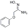 PHENOXYACETAMIDOXIME Struktur